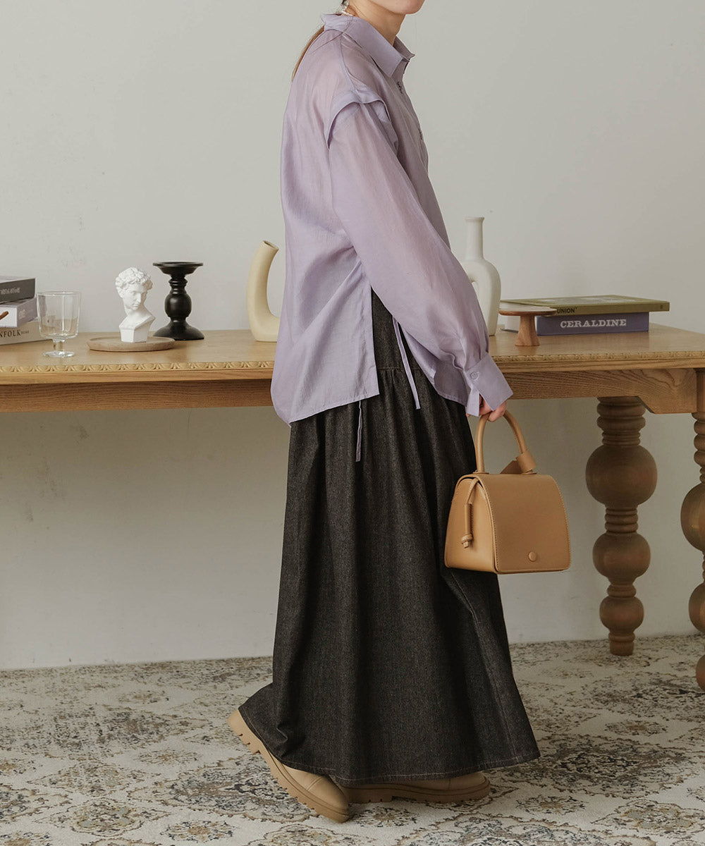 MULTI WAY SHEER SHIRT
