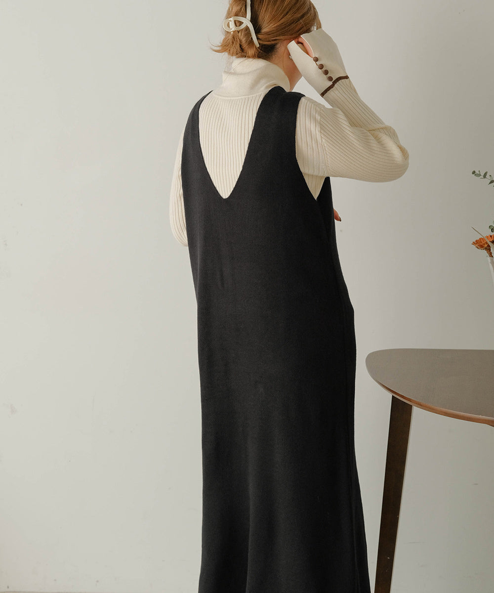 2WAY KNIT JUMPER ONEPIECE