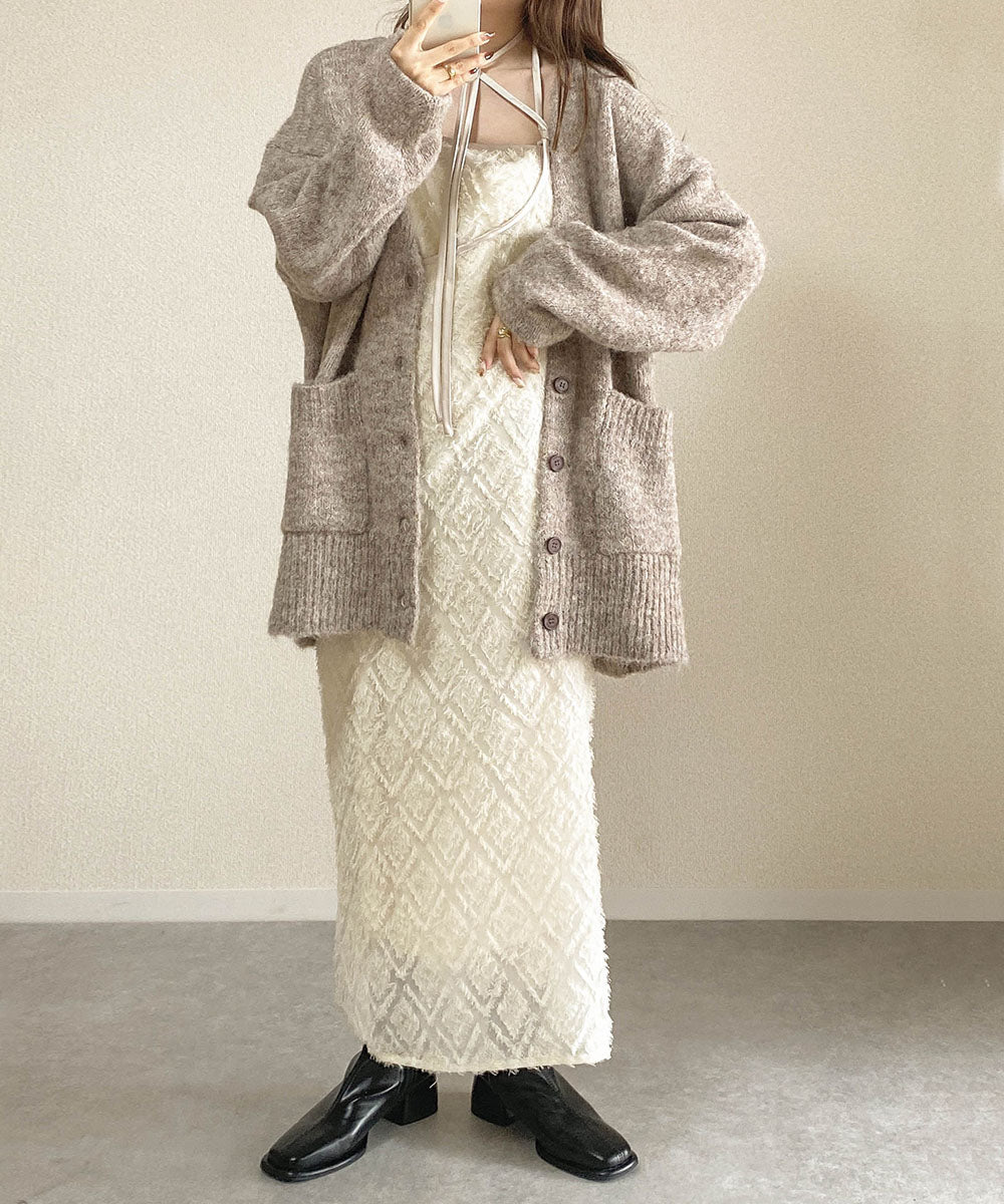 SHAGGY CROSS ONEPIECE