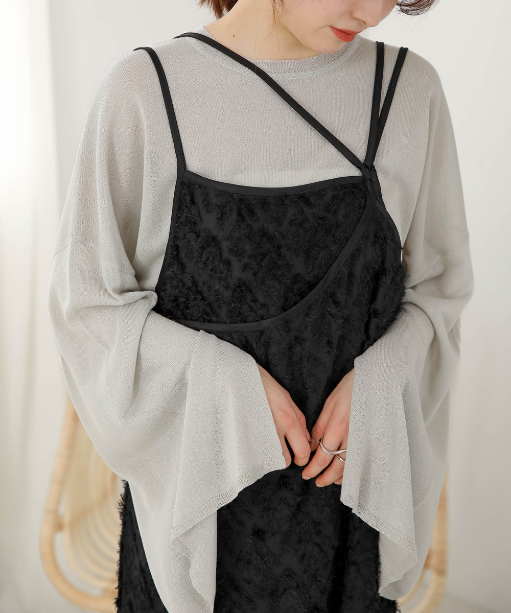 SHAGGY CROSS ONEPIECE