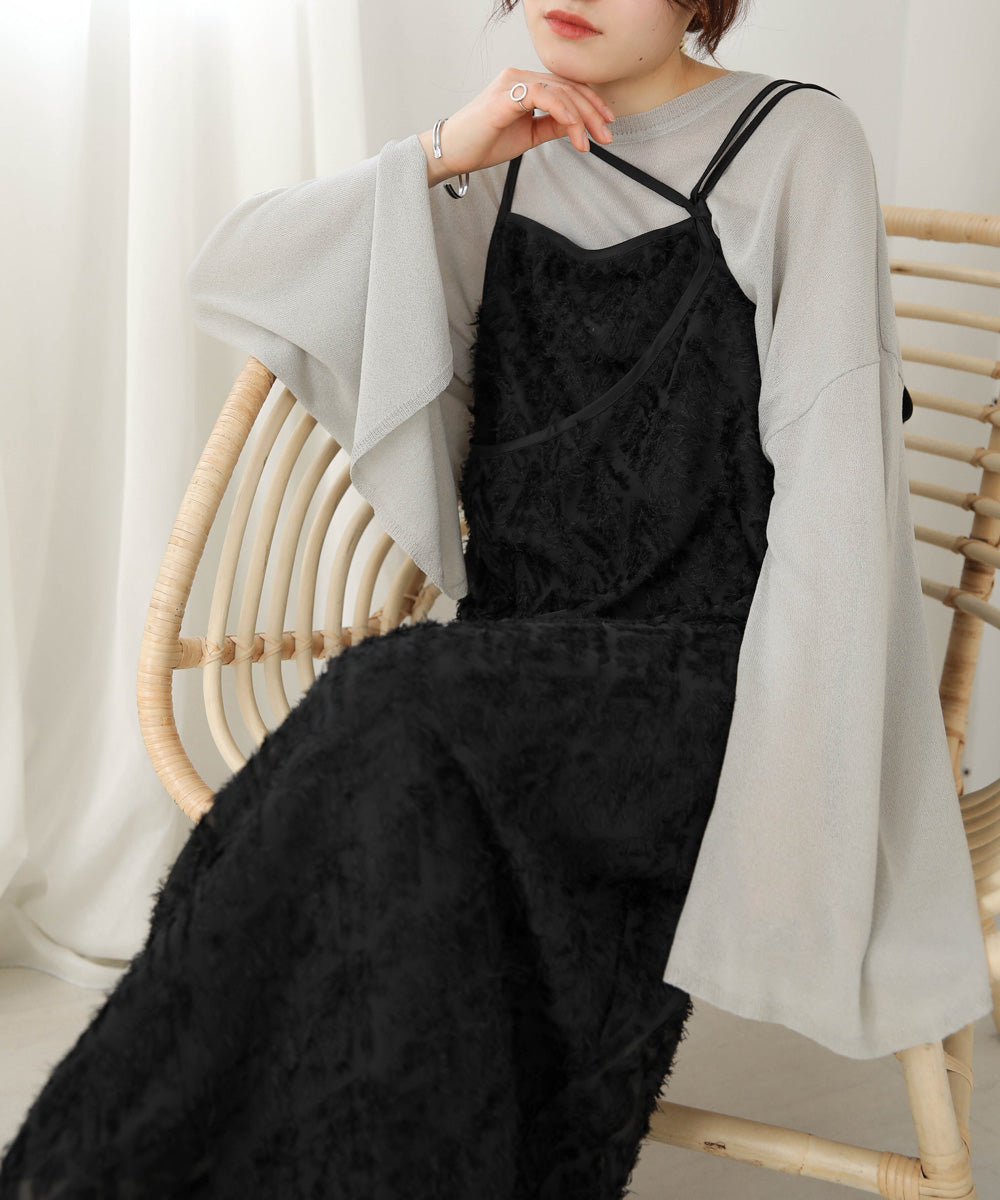 SHAGGY CROSS ONEPIECE