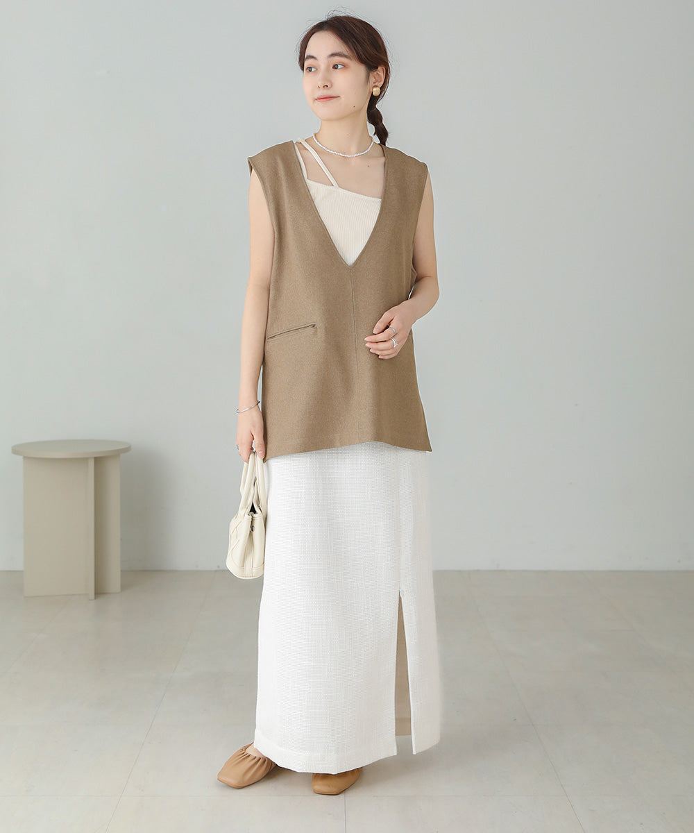 ASYMMETRIC CUP CAMISOLE