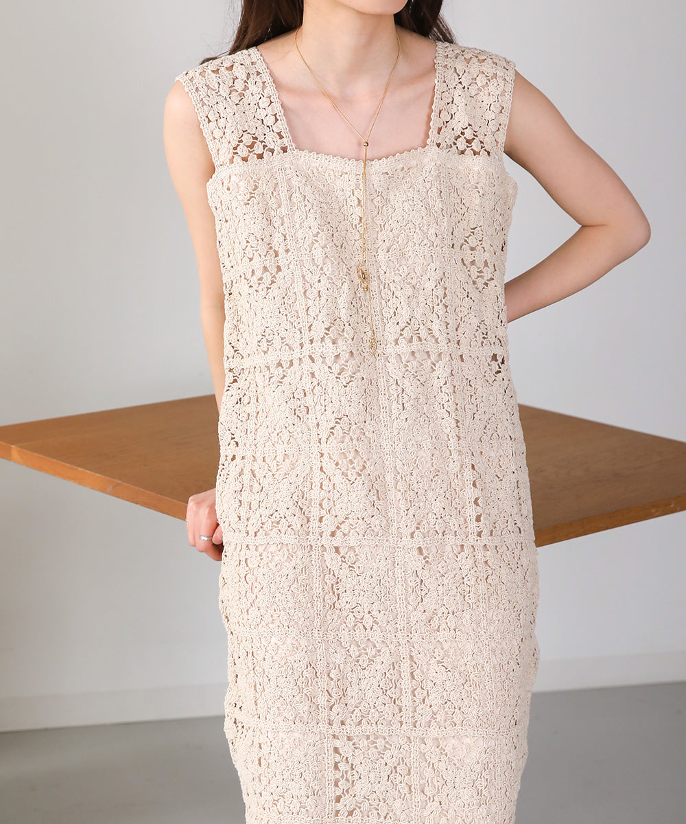 CROCHET LONG ONEPIECE