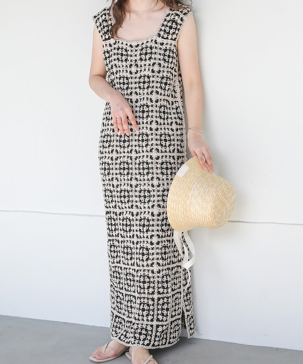 CROCHET LONG ONEPIECE