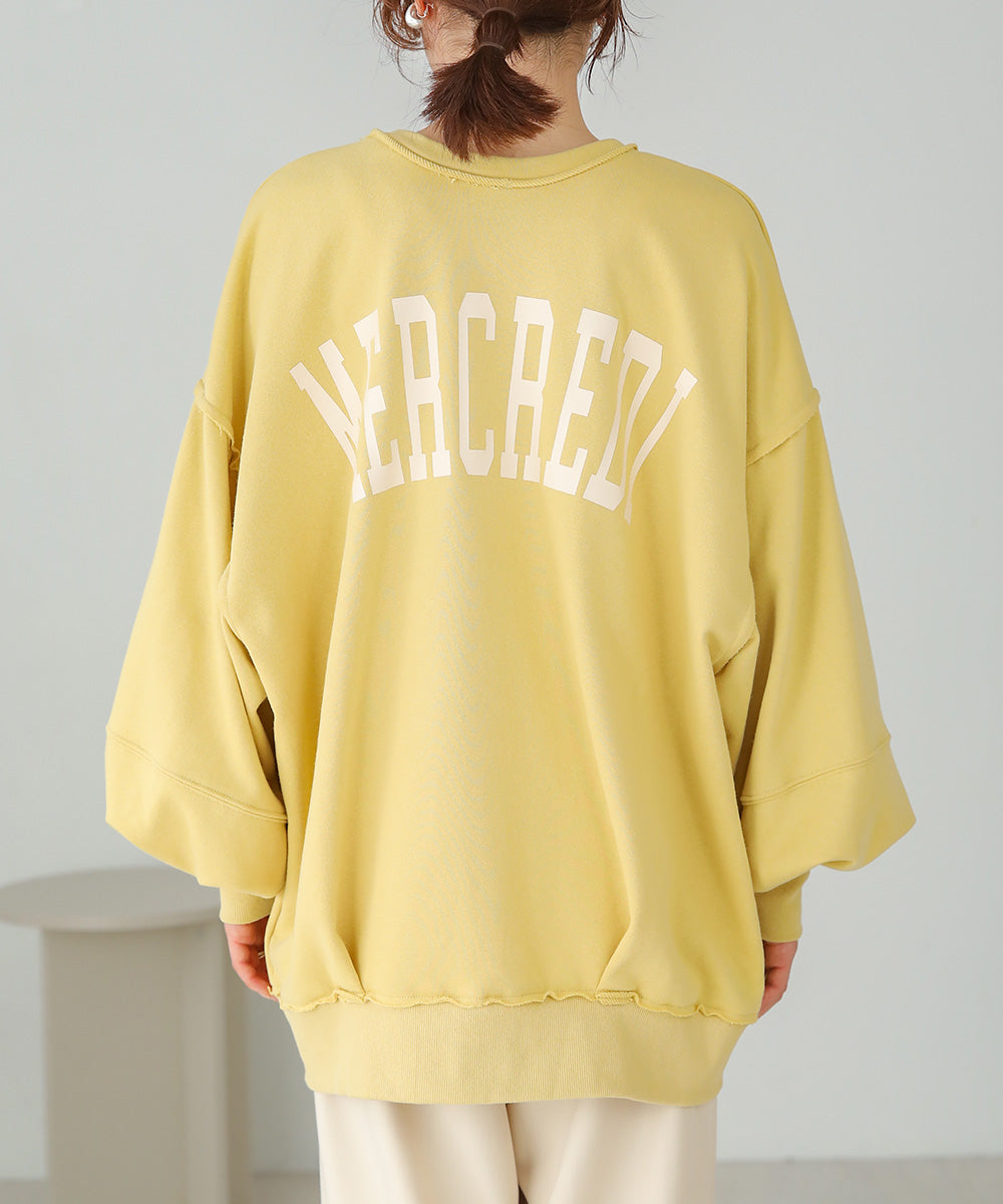2WAY LOGO SWEAT CARDIGAN