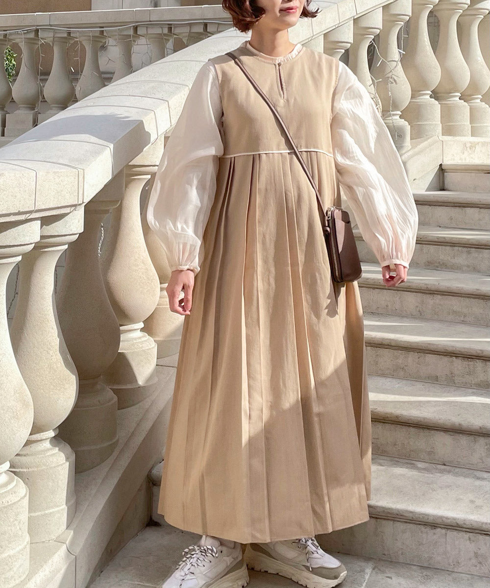【cyocobi × Bab】DOUBLE PLEATS JUMPERONEPICE