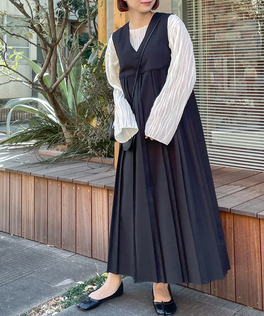 【cyocobi × Bab】DOUBLE PLEATS JUMPERONEPICE
