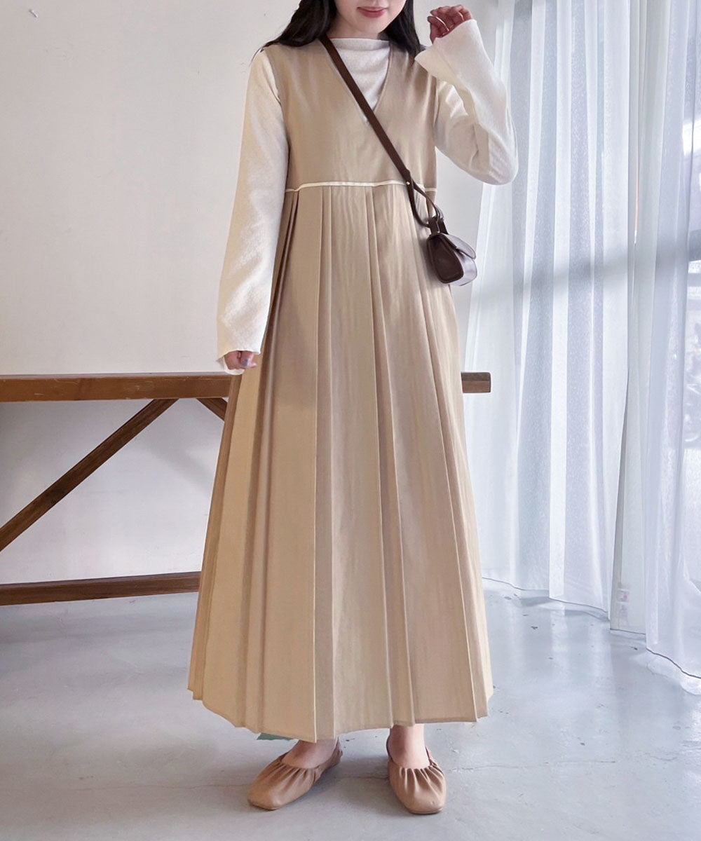 【cyocobi × Bab】DOUBLE PLEATS JUMPERONEPICE