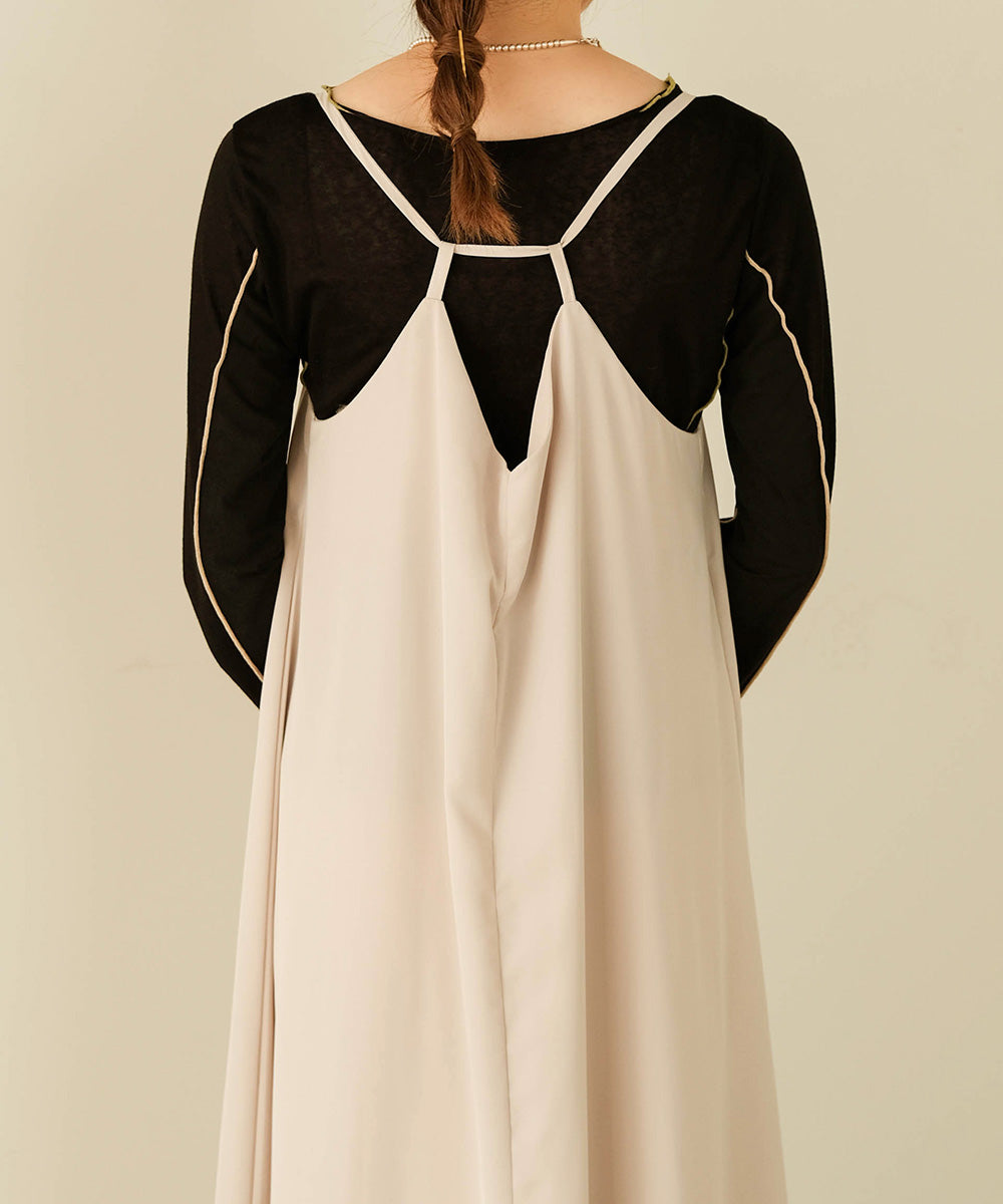 BACK DESIGN CAMISOLE ONEPIECE