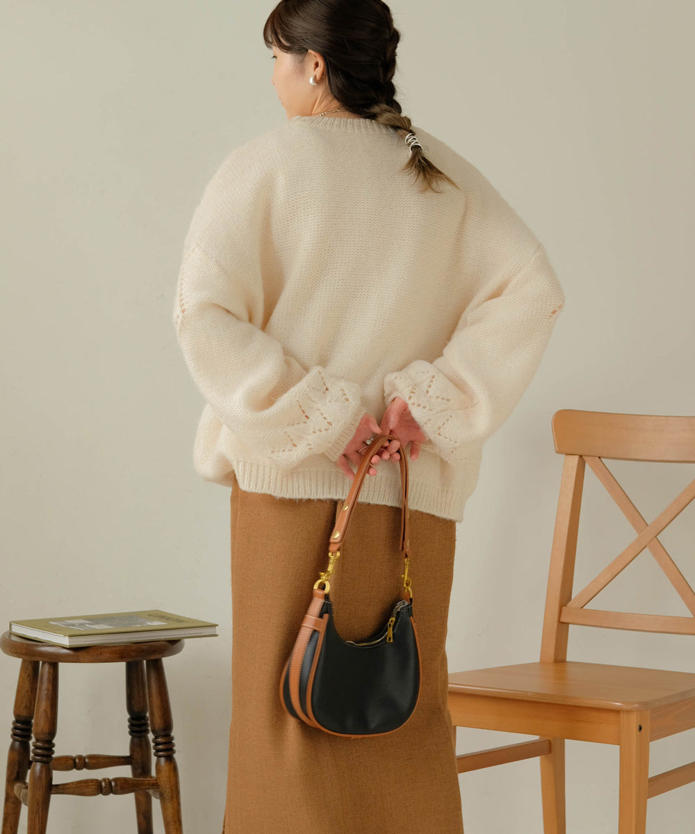 COLOR OVERSIZE KNIT