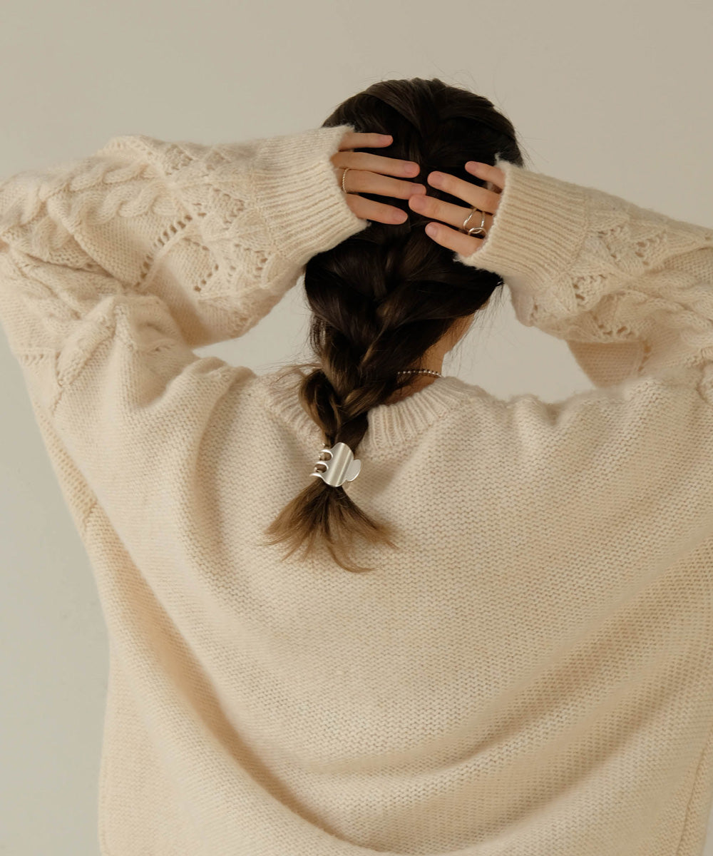 COLOR OVERSIZE KNIT
