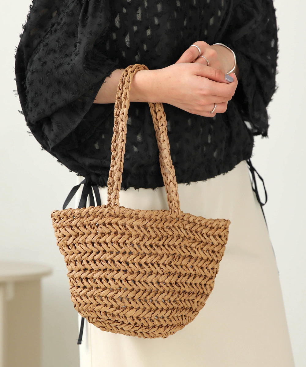 PAPER YARN MINI TOTE BAG