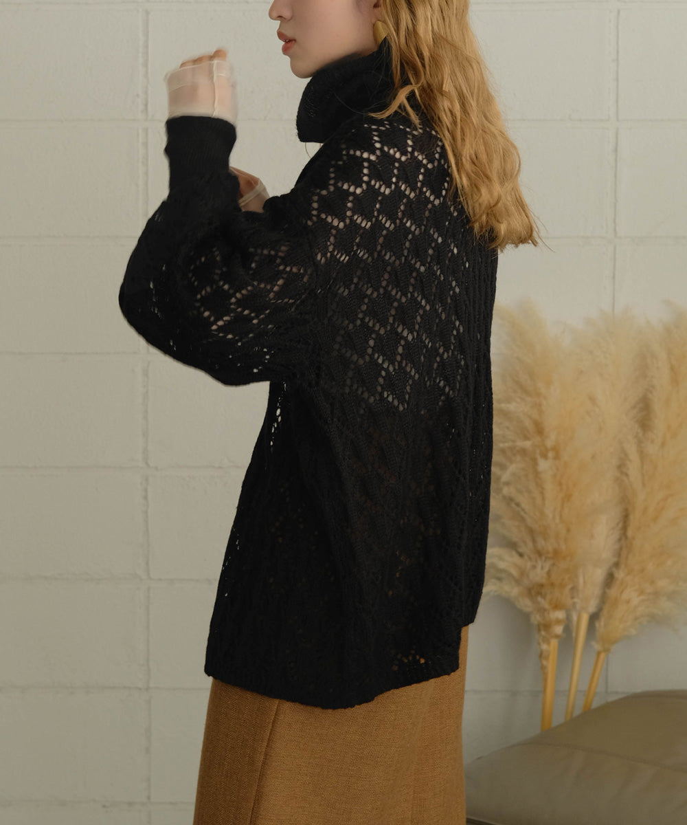 2WAY MOHAIR KNIT