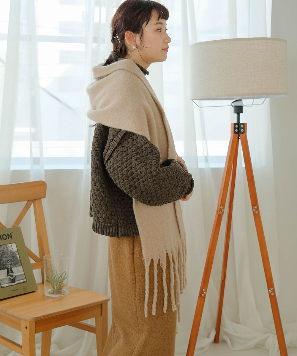 SHAGGY LIKE VOLUME SCARF