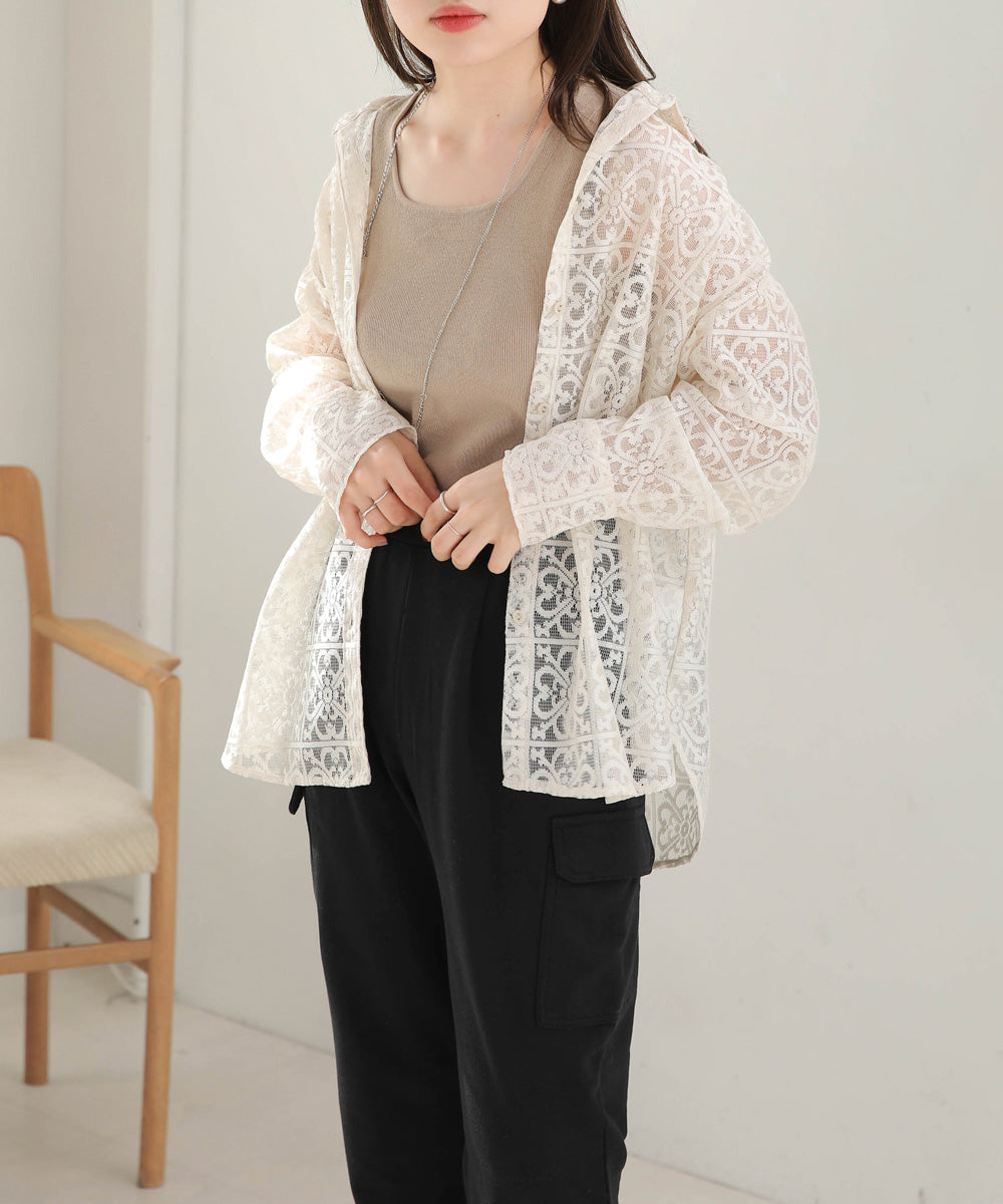 BLOCK RACE LOOSE SHIRT