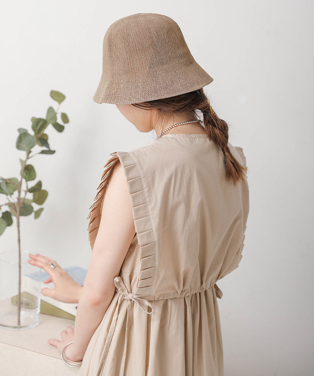 亚麻触感渔夫帽