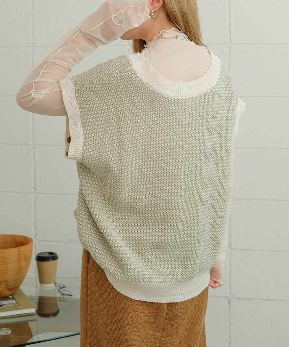 JACQUARD KNIT CARDIGAN