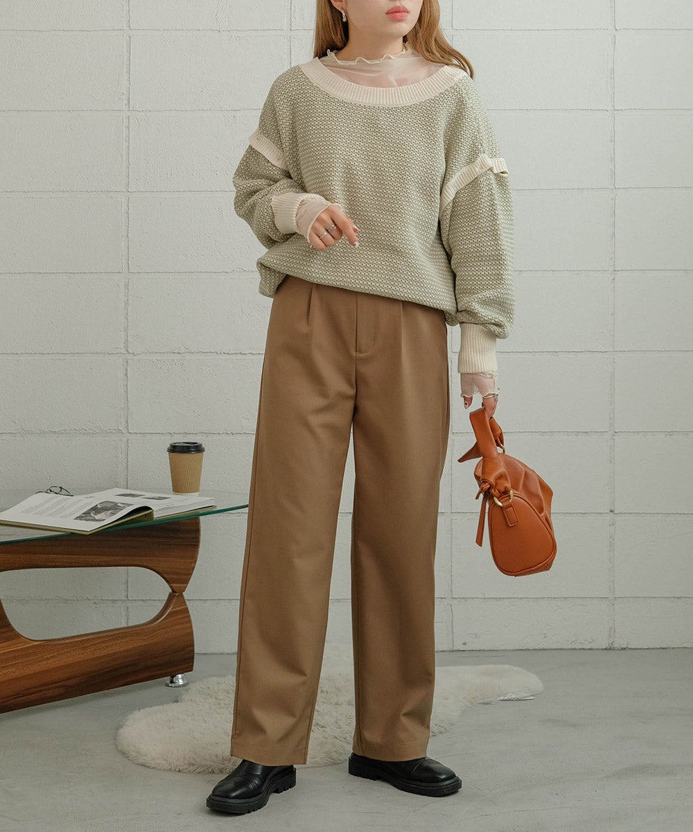 JACQUARD KNIT CARDIGAN