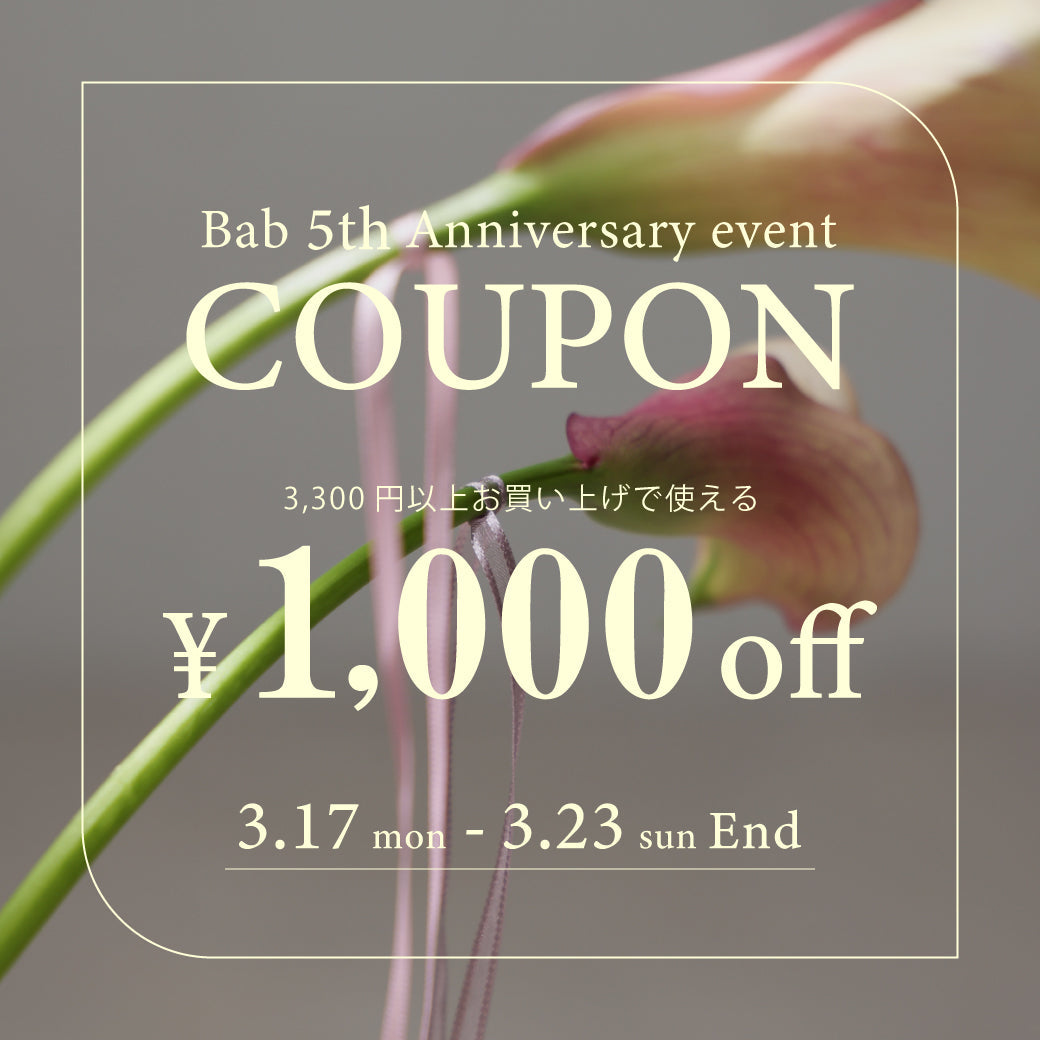 5th Anniversary coupon
