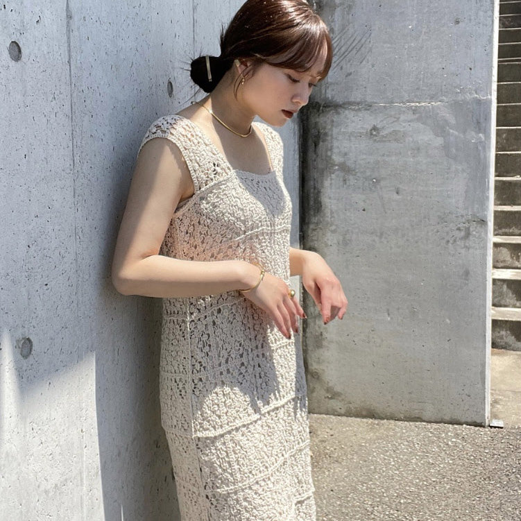 CROCHET LONG ONEPIECE