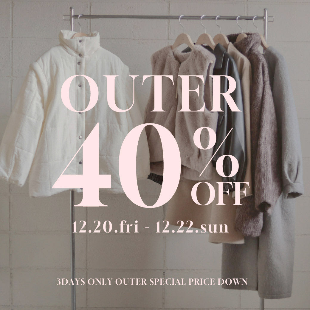 OUTER 40％OFF