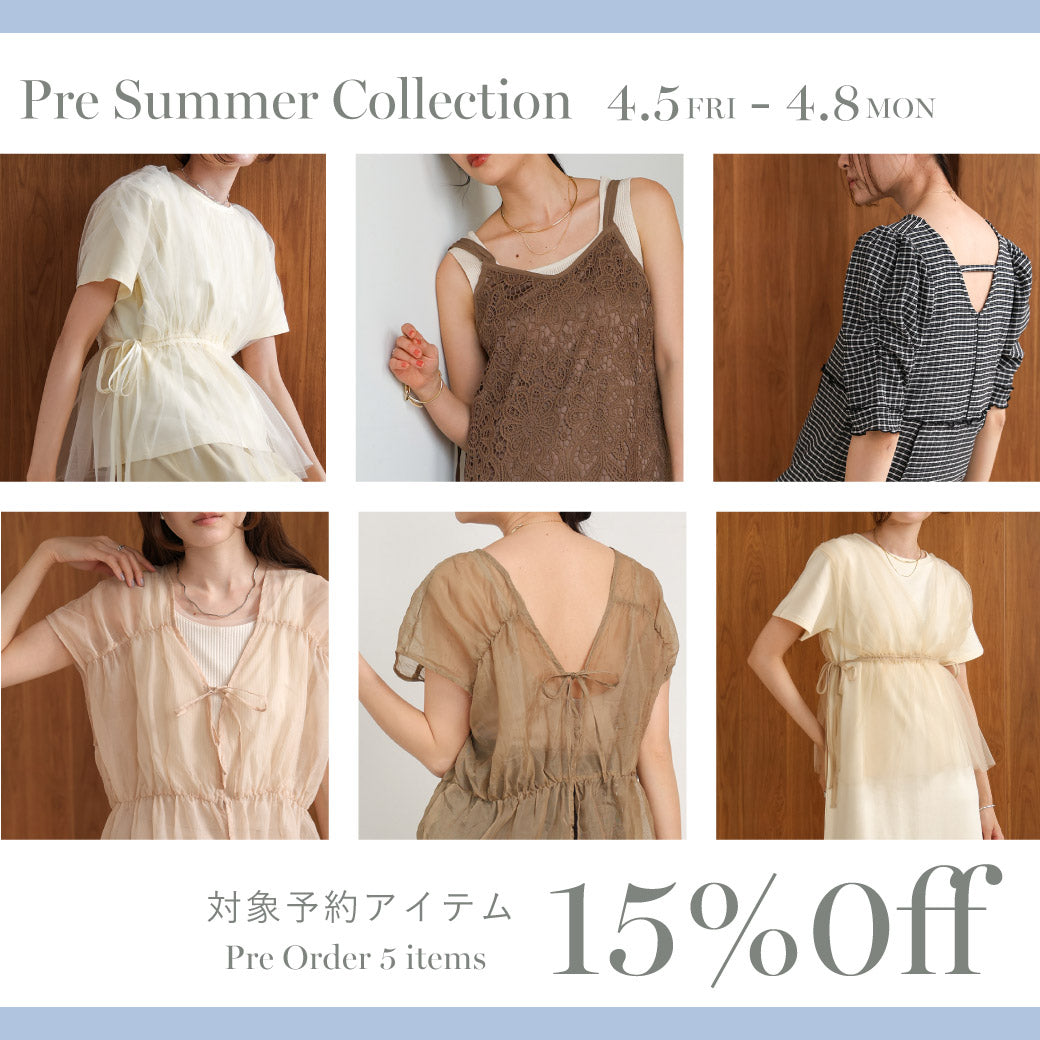 Pre Summer Collection