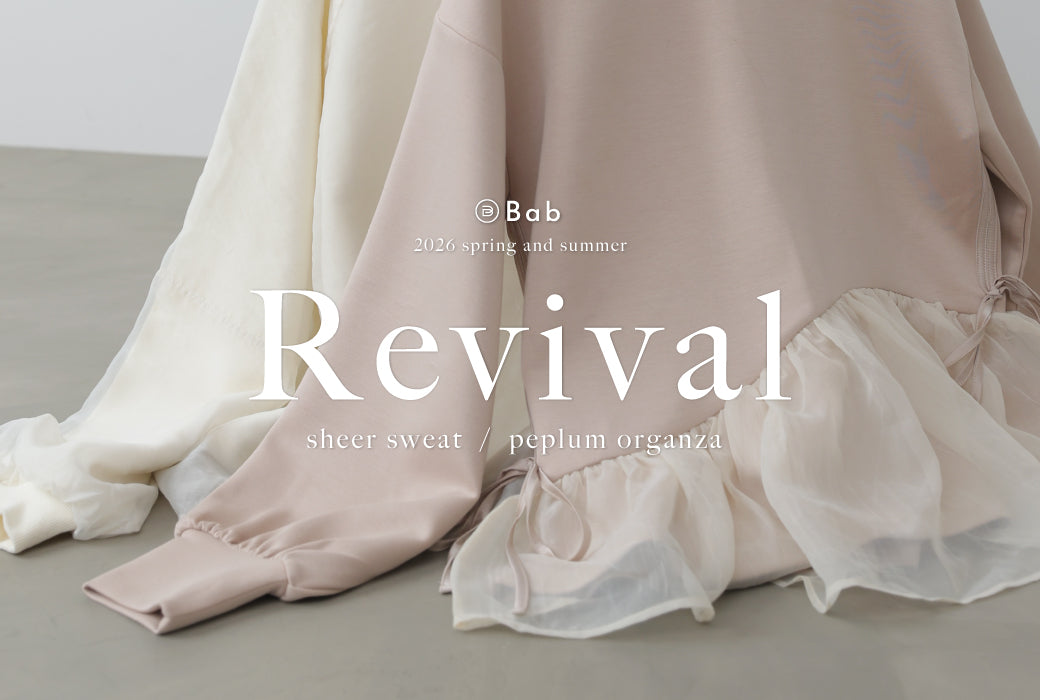 Revival items 26SS