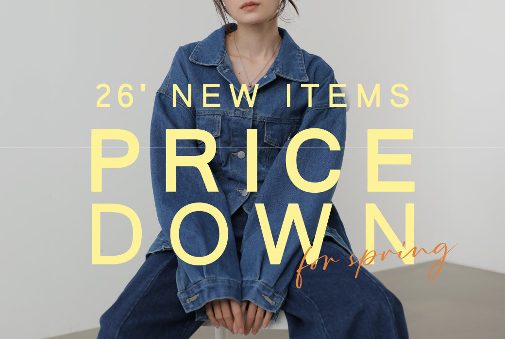 【PRICE DOWN】