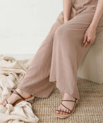 LINEN BLEND GATHERS All-IN-ONE