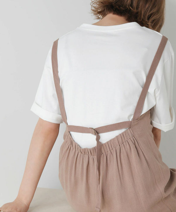 LINEN BLEND GATHERS All-IN-ONE