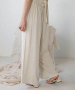 LINEN BLEND GATHERS All-IN-ONE
