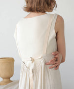 LINEN BLEND GATHERS All-IN-ONE