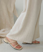 LINEN BLEND GATHERS All-IN-ONE