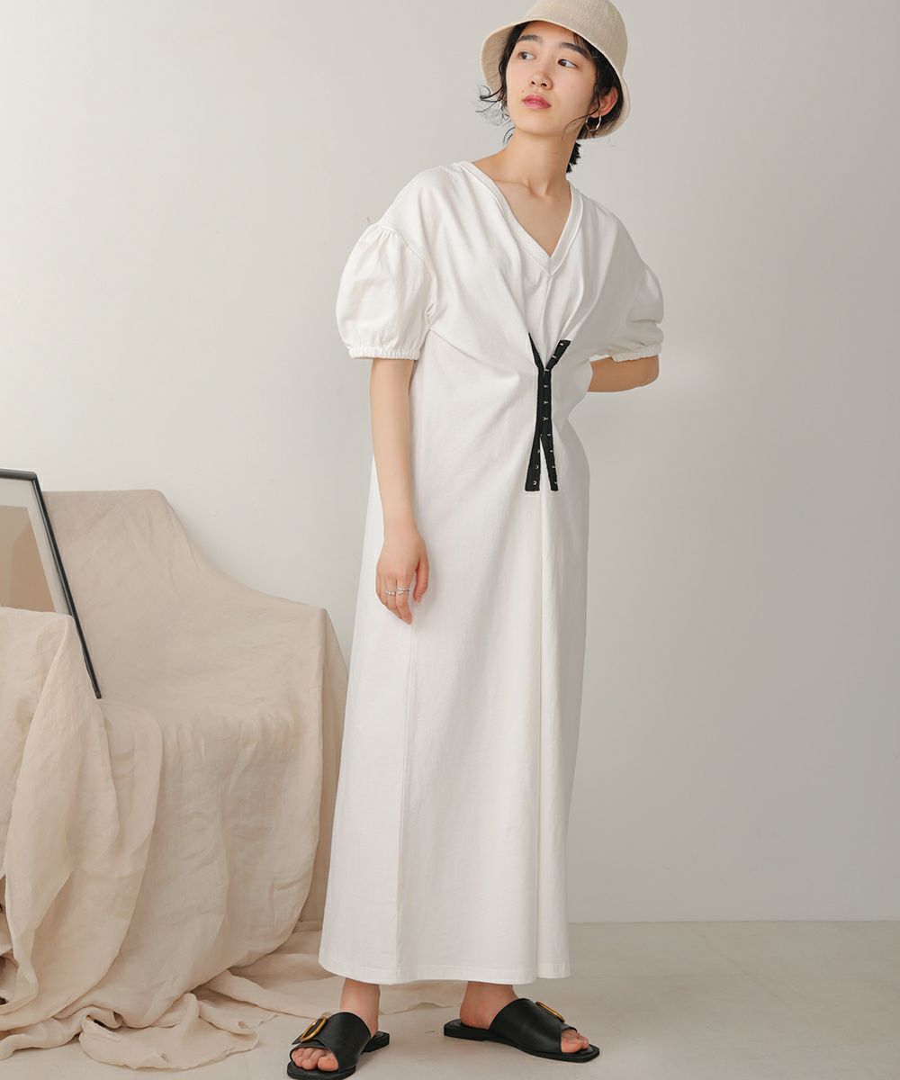 2WAY DESIGN LONG ONEPIECE
