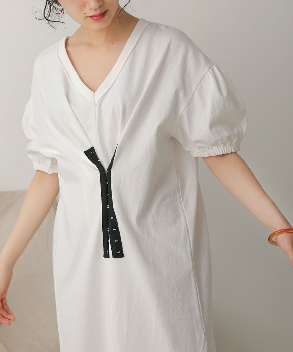 2WAY DESIGN LONG ONEPIECE