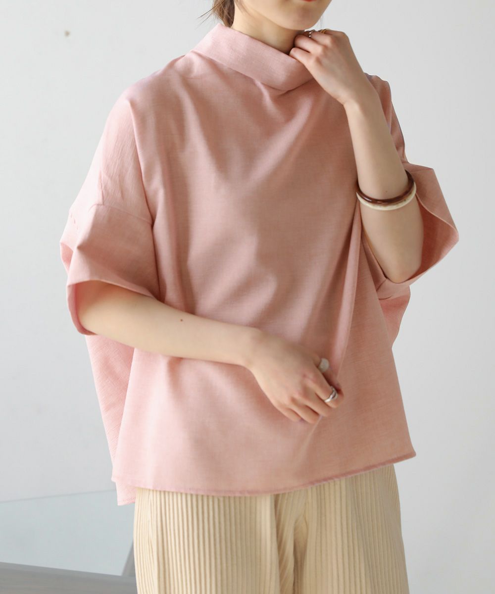 DEFORMED BLOUSE WITH BUTTONS