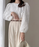 BATTEN LACE BLOUSE