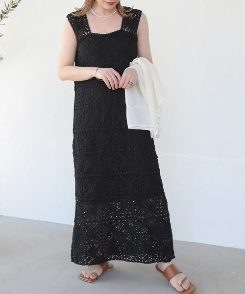 CROCHET LONG ONEPIECE