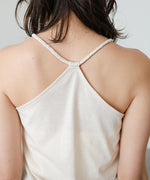 三つ編みストラップキャミソール