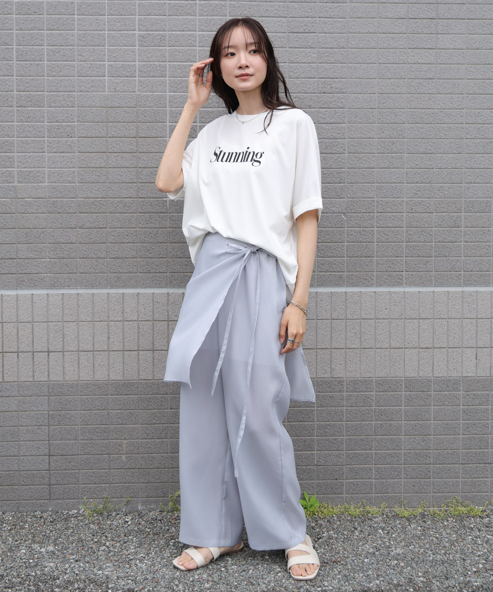クリアクールロゴＴシャツ【Select by Bou Jeloud】