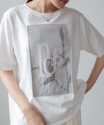 フラワーロゴプリントTee【Select by Bou Jeloud】