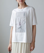 フラワーロゴプリントTee【Select by Bou Jeloud】