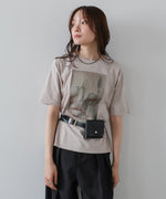 フラワーロゴプリントTee【Select by Bou Jeloud】