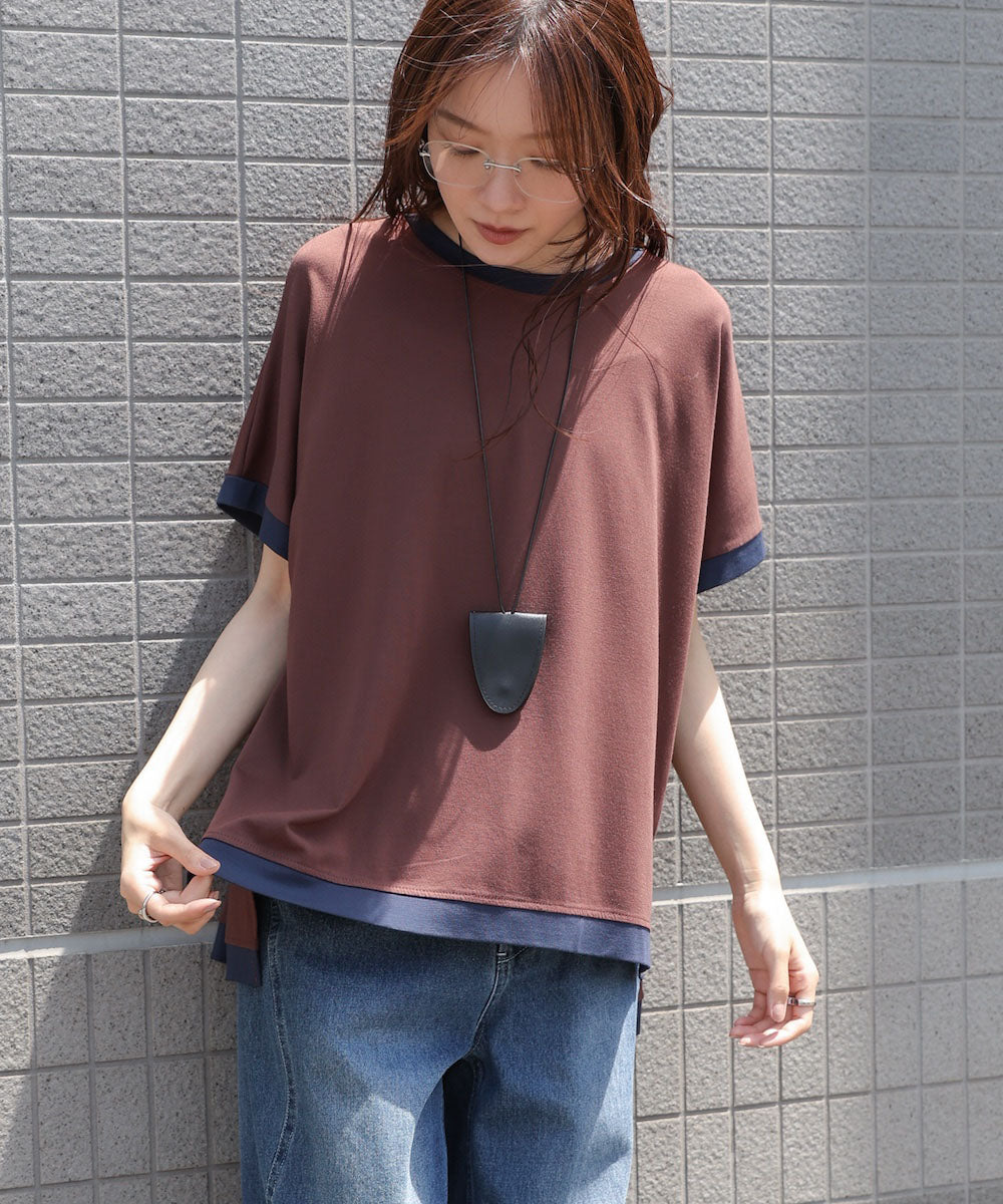 バイカラーTシャツ【Select by Bou Jeloud】