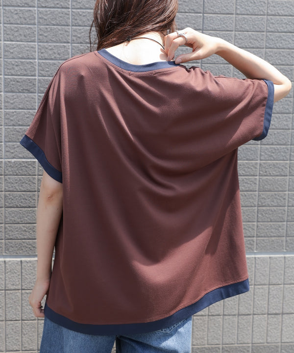 バイカラーTシャツ【Select by Bou Jeloud】