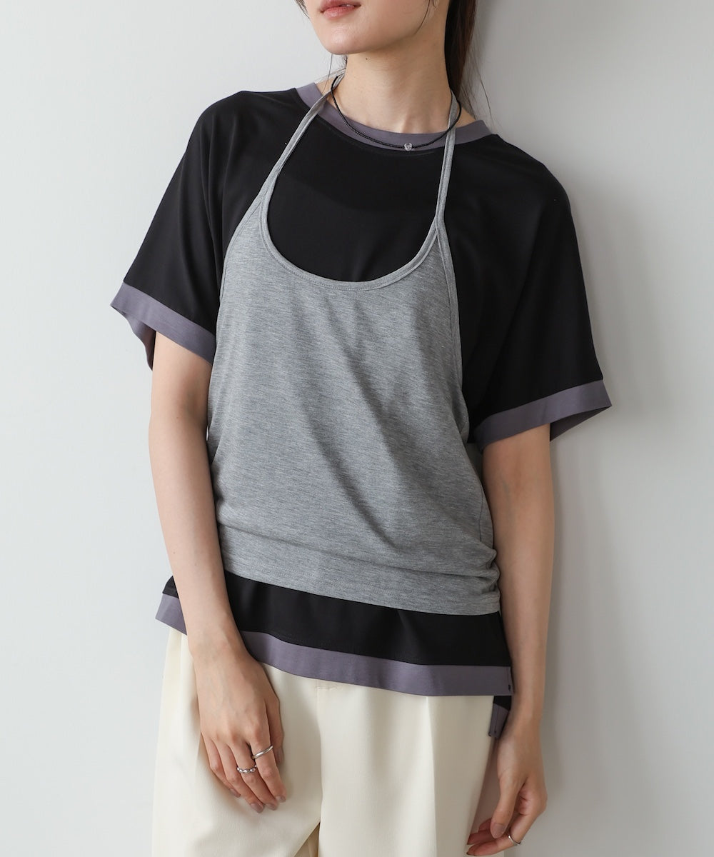バイカラーTシャツ【Select by Bou Jeloud】