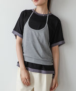 バイカラーTシャツ【Select by Bou Jeloud】