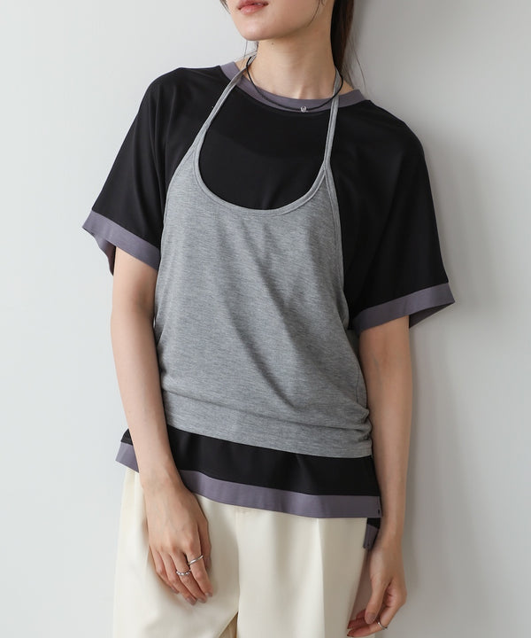 バイカラーTシャツ【Select by Bou Jeloud】