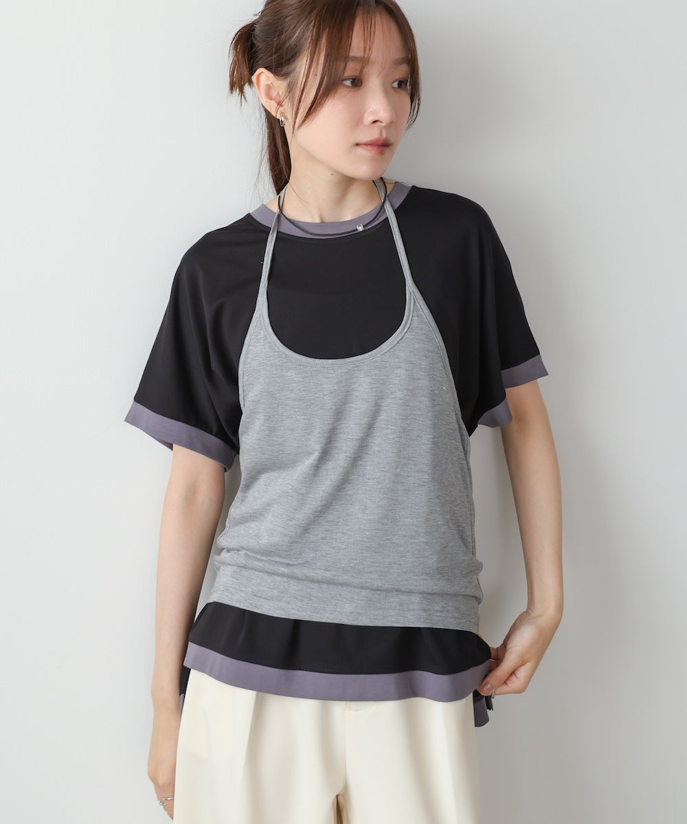 バイカラーTシャツ【Select by Bou Jeloud】
