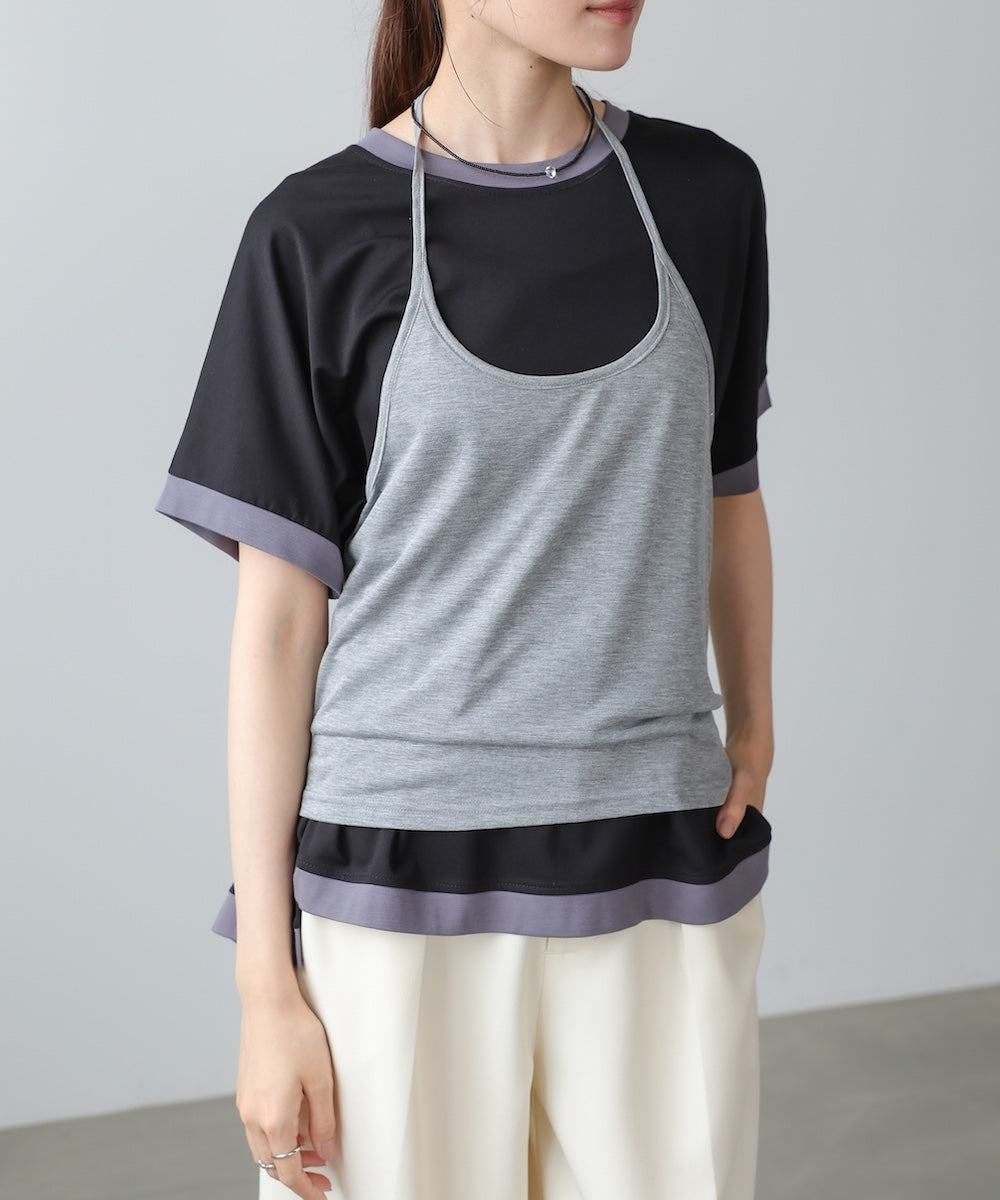 バイカラーTシャツ【Select by Bou Jeloud】